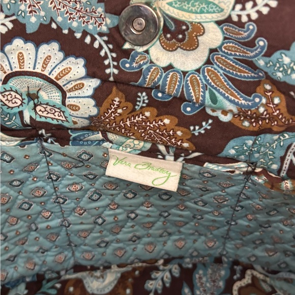 Vera Bradley Floral Patterned Tote and Wallet Set - Picture 2 of 15